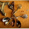 Vintage style Coffee ice-cream jam scoop W-0008