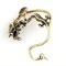 E-1204 New Gothic Punk Temptation Metal Dragon Bite Ear Cuff Wrap Earring