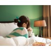 F-0075 new style crystal drip lock heart chiffon bowknot hairband