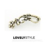 E-1171 Vintage lucky rhinestone Cross Earrings ear cuff