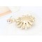 E-0231 New Multi Layer Enamel Petal Flower Colorful Rhinestone Ear Stud Earrings