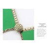 N-4556 retro Glazed pearl bowknot collar  Necklace