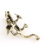 E-1206 Punk Gothic cute Dragons Ear Cuff Stud Earring