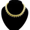 New Style gold gun black  snake chain crystal choker necklace N-1009-0