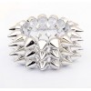 Punk Gothic rock rivet stretch bracelet B-0012