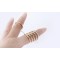 gold plated rhinestone hollow out double finger ring R-0060