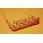 New Style gold tone metal enamel the Seven Dwarfs ring necklace set S-0013