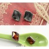 pair European style Geometry polygon Crystal Earrings E-1670