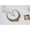 European style punk rivet short metal Choker Necklace N-2014