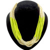 European style Multilayer enamel Snake Chain Necklace N-1053