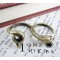 Wholesale 2Pieces Retro Silver/Bronze Snake Opened Double Fingers Ring R-0035