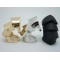 punk silver gold Black plated Movable joint  ring R-0051