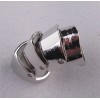 punk silver gold Black plated Movable joint  ring R-0051