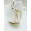 Gold Plated Rivet Tassels Ear Cuff  Earring E-0022