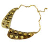 European Style Punk Rivet Short Metal collar Choker Necklace N-2083