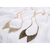 New charming rhinestone triangle collar choker necklace N-1025