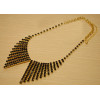 New charming rhinestone triangle collar choker necklace N-1025