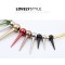 New charming colorful rivet tassels collar choker necklace N-2025