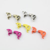 punk gold plated vintage bronze/silver  colorful horse Ear Cuff  ear stud  E-1654