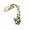 retro Gothic punk bronze silver metal  fox king  ear cuff ear stud E-1203