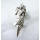 Vintage Style Rhinestone Dragon Knuckle Joint Sharp Ring 8.5 Size R-0138