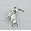New Fashion Silver Tone Metal Leaf Ear Cuff Earring E-0573