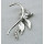 New Fashion Silver Tone Metal Leaf Ear Cuff Earring E-0573