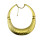 2style Retro Vintage Gold Metal Carved Moveable Choker Bib Necklace