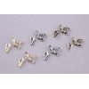Pair Vintage Style Silver Lovely Tenma With Wing Ear Stud E-1646-S