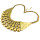 European style vintage gold silver metal tassels snake chain choker necklace N-1875