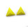 European style Pyramid three-dimensional triangle rivet ear stud E-2019