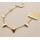 New Gold Tone Triangle Tassel Ear Cuff Tuck Comb Hairpin E-0106