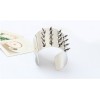 European style gold/silver plated nail rivet fashion opened bangle B-0081