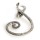New Punk Rock Earrings silver Metal Wrap snake shape Ear Cuff stud Clip E-1207