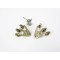 New Punk Rock  skull head claw ear cuff ear stud E-1092