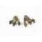 New Punk Rock  skull head claw ear cuff ear stud E-1092