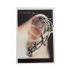 New Punk Rock Earrings  bronze silver Metal fire shape  bird phoenix Ear Cuff ear  stud E-1184