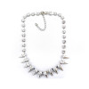 European style Fashion Rivet Rhinestone Charming Necklace N-1289