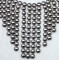 New Fashion Charming Round Paillette Tassel Choker Bib Necklace N-1753