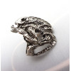 R-0523 New Coming Vintage Silver/Bronze Animal Frog  Bone  Fashion Ring