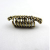 E-1197 Wholesale 2Pcs Silver/Bronze Metal Bone Spine Ear Cuff Earring