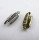 E-1197 Wholesale 2Pcs Silver/Bronze Metal Bone Spine Ear Cuff Earring
