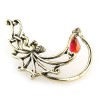 E-1196 Vintage Style Angel Drop Ball Tassel Ear Stud Ear Cuff