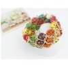 B-0074 New Fashion Gold Plated Metal Colorful Skull Stone Bracelet