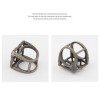 R-0147 vintage style 5colors geometry magic square ring