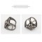 R-0147 vintage style 5colors geometry magic square ring
