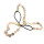 F-0002 Fashion Charming Gold/Vintage Gold Tone Metal Round Hand Band Hair Band