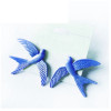 E-1636 New Lovely Enamel Big Swallow Ear Stud