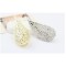 E-0595 new Fashion Gold/Silver/Bronze Metal Drop Leaf Ear Stud Ear Cuff