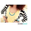 S-0011 Womens Funny Blue Enamel Golden Pencil Cuff Bangle Collar Necklace Choose Style